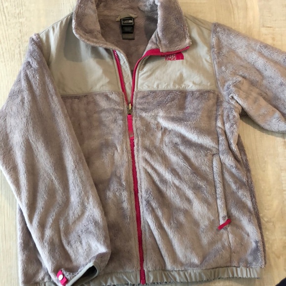 Northface girl’s XL grey and pink - Picture 2 of 5